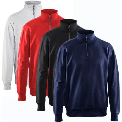 Blåklåder Blåkläder 3369 Sweatshirt Half Zip / Sweatshirt Half Zip - 4xl - Grå Blåklåder Blåkläder 3369 Sweatshirt Half Zip / Sweatshirt Half Zip - 4xl - Grå