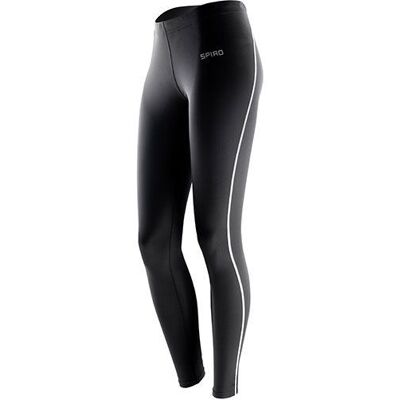 Spiro Kvindelige Bodyfit Lag Leggings - Sort - Leggings Spiro Kvindelige Bodyfit Lag Leggings - Sort - Leggings