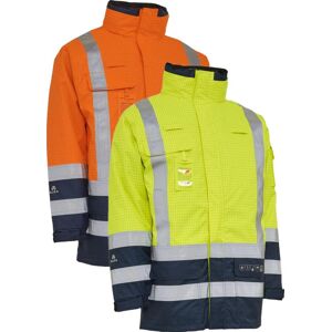 Elka 086150r Securetech Multinorm Jakke Fluorescerende Orange/marine 5xl