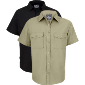 Craghoppers Expert Ces003 Expert Kiwi Short Sleeved Shirt Black S