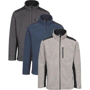 Trespass Faratino - Male Fleece At300  Smokey Blue Stripe S