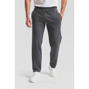 Fruit Of The Loom F481 Classic Open Hem Jog Pants Dark Heather Grey S