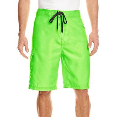 Burnside Bu9301, Bukser Solid Board Short / Badebukser / Badeshorts - Neongrøn - 34 Burnside Bu9301, Bukser Solid Board Short / Badebukser / Badeshorts - Neongrøn - 34