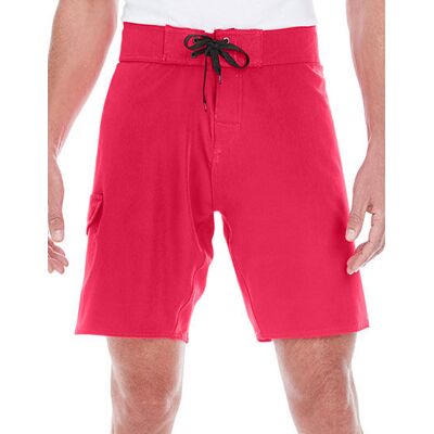 Burnside Bu9371, Badeshorts Med Stretch - Rød - 40 Burnside Bu9371, Badeshorts Med Stretch - Rød - 40