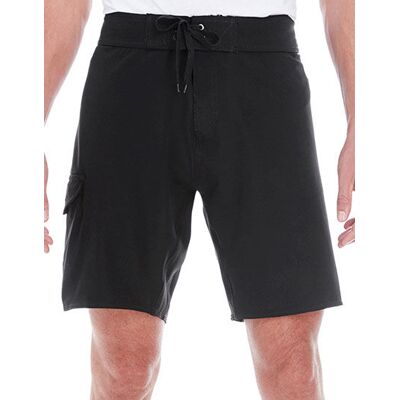 Burnside Bu9371, Badeshorts Med Stretch - Sort - 40 Burnside Bu9371, Badeshorts Med Stretch - Sort - 40