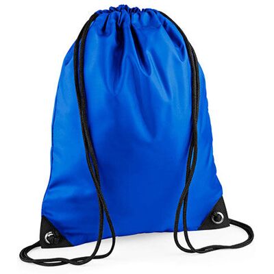 Bagbase Bg10, Tasker Premium Gymsac / Gymnastiktaske / Gymnastikpose - Lys Kongelig - One Size Bagbase Bg10, Tasker Premium Gymsac / Gymnastiktaske / Gymnastikpose - Lys Kongelig - One Size