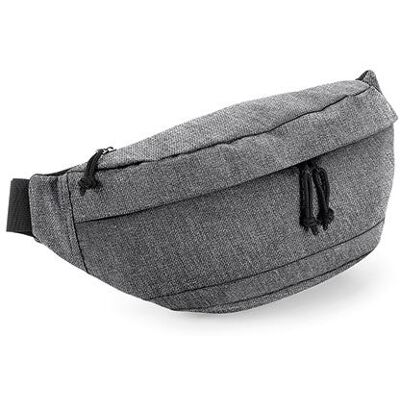 Bagbase Bg143, Tasker Oversized Cross Body Bag - Grå Mergel - One Size Bagbase Bg143, Tasker Oversized Cross Body Bag - Grå Mergel - One Size