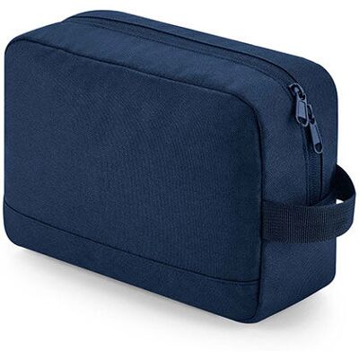 Bagbase Bg277, Tasker Recycled Essentials Wash Bag - Navy - One Size Bagbase Bg277, Tasker Recycled Essentials Wash Bag - Navy - One Size
