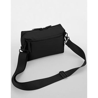 Bagbase Bg334 Taske - Matte Pu Cross Body Bag - Black - 20 X 15 X 6 Cm Bagbase Bg334 Taske - Matte Pu Cross Body Bag - Black - 20 X 15 X 6 Cm