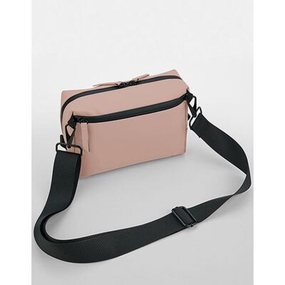 Bagbase Bg334 Taske - Matte Pu Cross Body Bag - Nude Pink - 20 X 15 X 6 Cm Bagbase Bg334 Taske - Matte Pu Cross Body Bag - Nude Pink - 20 X 15 X 6 Cm