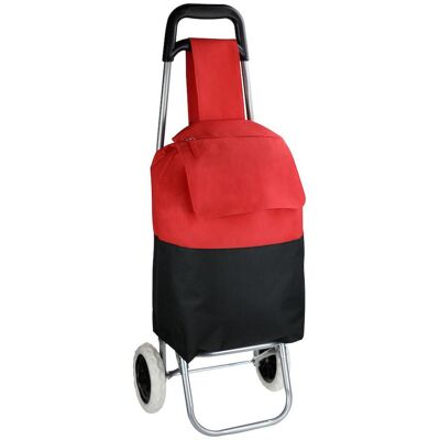 Derby Of Sweden 1582119 Sky Shopper Trolley Med To Hjul - Red - One Size Derby Of Sweden 1582119 Sky Shopper Trolley Med To Hjul - Red - One Size