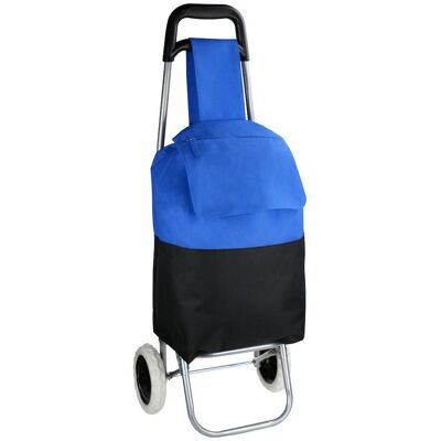 Derby Of Sweden 1582119 Sky Shopper Trolley Med To Hjul - Royal - One Size Derby Of Sweden 1582119 Sky Shopper Trolley Med To Hjul - Royal - One Size