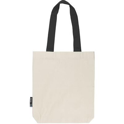Neutral Ne90002 Bomuldsposer - Indkøbsnet - Nature / Black - 38 X 42 Cm Neutral Ne90002 Bomuldsposer - Indkøbsnet - Nature / Black - 38 X 42 Cm