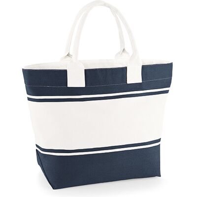 Quadra Qd26, Tasker Canvas Deck Bag - Navy/off White - One Size Quadra Qd26, Tasker Canvas Deck Bag - Navy/off White - One Size