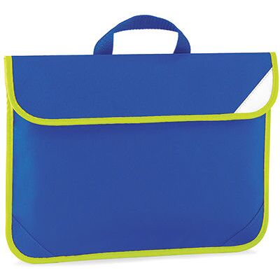 Quadra Qd452, Tasker Enhanced-Viz Book Bag - Lys Kongelig - One Size Quadra Qd452, Tasker Enhanced-Viz Book Bag - Lys Kongelig - One Size