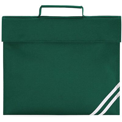Quadra Qd456, Tasker Classic Book Bag - Flaske Grøn - One Size Quadra Qd456, Tasker Classic Book Bag - Flaske Grøn - One Size