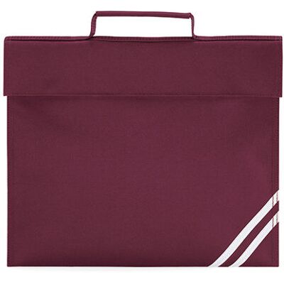 Quadra Qd456, Tasker Classic Book Bag - Bourgogne - One Size Quadra Qd456, Tasker Classic Book Bag - Bourgogne - One Size
