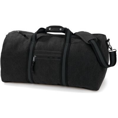Quadra Qd613, Tasker Vintage Canvas Holdall - Vintage Sort - One Size Quadra Qd613, Tasker Vintage Canvas Holdall - Vintage Sort - One Size