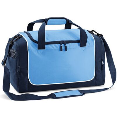 Quadra Qs77, Tasker Teamwear Locker Bag - Himmelblå/fransk Flåde/hvid - One Size Quadra Qs77, Tasker Teamwear Locker Bag - Himmelblå/fransk Flåde/hvid - One Size