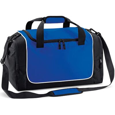 Quadra Qs77, Tasker Teamwear Locker Bag - Lys Royal/sort/hvid - One Size Quadra Qs77, Tasker Teamwear Locker Bag - Lys Royal/sort/hvid - One Size
