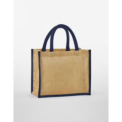 Westford Mill Wm473 Tasker - Natural / Navy - 30 X 30 X 19 Cm Westford Mill Wm473 Tasker - Natural / Navy - 30 X 30 X 19 Cm