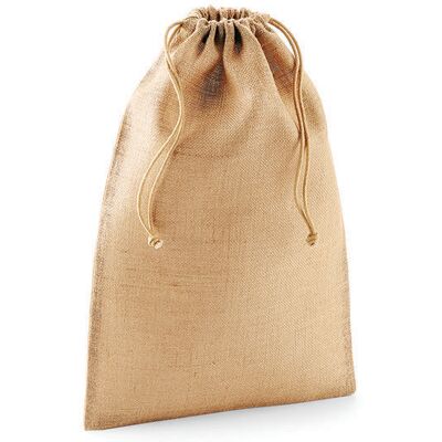 Westford Mill Wm415, Tasker Jute Stuff Bag - Naturlig - Xl (55 X 75 Cm) Westford Mill Wm415, Tasker Jute Stuff Bag - Naturlig - Xl (55 X 75 Cm)