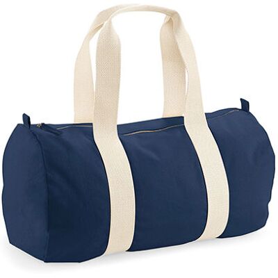 Westford Mill Wm814, Tasker Earthaware® Organic Barrel Bag - Fransk Flåde - One Size Westford Mill Wm814, Tasker Earthaware® Organic Barrel Bag - Fransk Flåde - One Size