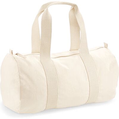 Westford Mill Wm814, Tasker Earthaware® Organic Barrel Bag - Naturlig - One Size Westford Mill Wm814, Tasker Earthaware® Organic Barrel Bag - Naturlig - One Size