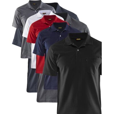 Blåklåder Blåkläder 3305 Poloshirt / Poloshirt - 4xl - Grå Blåklåder Blåkläder 3305 Poloshirt / Poloshirt - 4xl - Grå