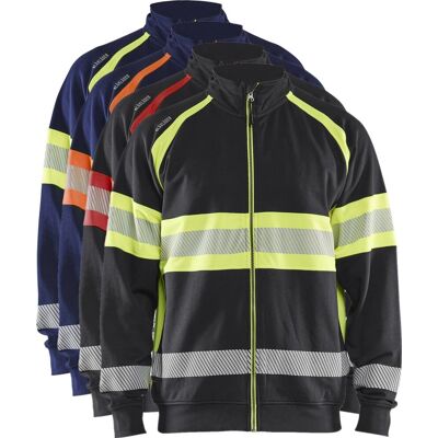 Blåklåder Blåkläder 3551 High Vis Sweatshirt / High Vis Sweatshirt - Xs - Sort/high Vis Gul Blåklåder Blåkläder 3551 High Vis Sweatshirt / High Vis Sweatshirt - Xs - Sort/high Vis Gul