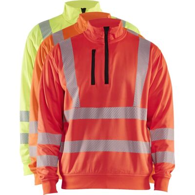Blåklåder Blåkläder 3564 High Vis Sweatshirt Half Zip / High Vis Sweatshirt Half Zip - 3xl - High Vis Orange Blåklåder Blåkläder 3564 High Vis Sweatshirt Half Zip / High Vis Sweatshirt Half Zip - 3xl - High Vis Orange
