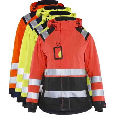 Blåklåder Blåkläder 4904 Dame High Vis Skaljakke / Dame High Vis Skaljakke - 2xl - High Vis Gul/sort Blåklåder Blåkläder 4904 Dame High Vis Skaljakke / Dame High Vis Skaljakke - 2xl - High Vis Gul/sort