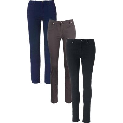 Clique 22041 5-Pocket Stretch Ladies Sort L Clique 22041 5-Pocket Stretch Ladies Sort L