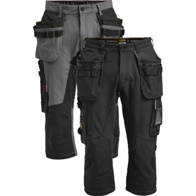 Jobman 2195 Håndværkershorts Stretch Dark Grey / Black D104 Jobman 2195 Håndværkershorts Stretch Dark Grey / Black D104