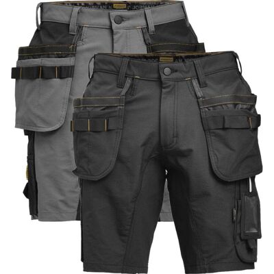 Jobman 2196 Håndværkershorts Stretch Dark Grey / Black C46 Jobman 2196 Håndværkershorts Stretch Dark Grey / Black C46