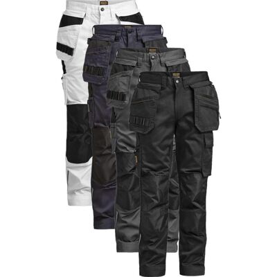 Jobman 2326 Håndværkerbukser Stretch Dark Grey / Black D104 Jobman 2326 Håndværkerbukser Stretch Dark Grey / Black D104