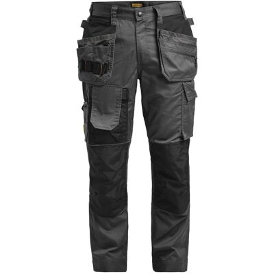 Jobman 2358 Gulvlæggerbukser Stretch Dark Grey / Black D116 Jobman 2358 Gulvlæggerbukser Stretch Dark Grey / Black D116