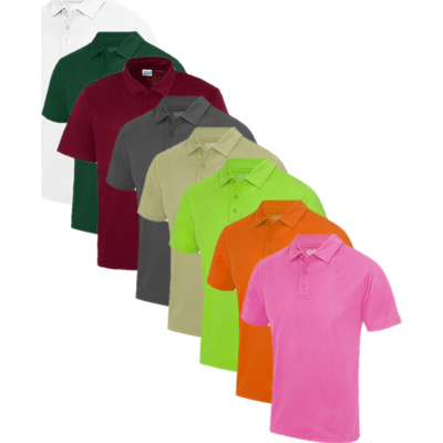 AWDis JC040 Neon Kortærmet Polo - Sport AWDis JC040 Neon Kortærmet Polo - Sport