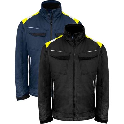 Projob 645428 5428 Servicejakke, Foret / Arbejdsjakke Yellow/black Xl Projob 645428 5428 Servicejakke, Foret / Arbejdsjakke Yellow/black Xl