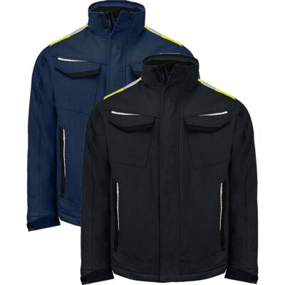 Projob 645438 5438 Servicejakke, Bomuld, Foret / Arbejdsjakke Navy/yellow 4xl Projob 645438 5438 Servicejakke, Bomuld, Foret / Arbejdsjakke Navy/yellow 4xl