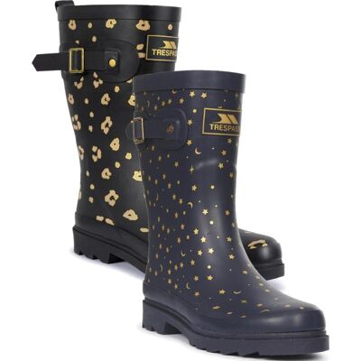 Trespass Celeste - Female Mid Height Welly Midnight 39 Trespass Celeste - Female Mid Height Welly Midnight 39
