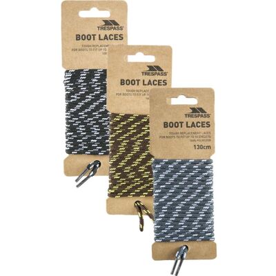 Trespass Laces 130 - Round Laces 130cm Grey One Size Trespass Laces 130 - Round Laces 130cm Grey One Size