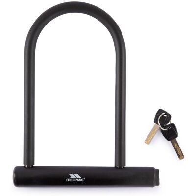 Trespass Locke - Anti-Theft D-Lock Black One Size Trespass Locke - Anti-Theft D-Lock Black One Size