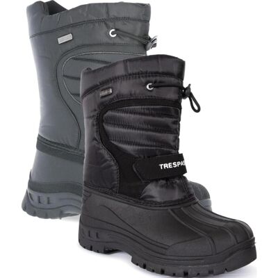 Trespass Dodo - Unisex Youths Snow Boot Black 37 Trespass Dodo - Unisex Youths Snow Boot Black 37