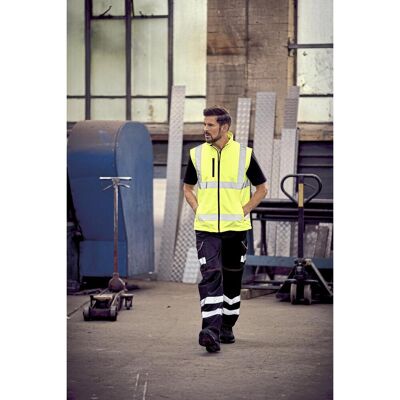 Yoko Yk006 Veste & Bodywarmers Hi-Vis Orange / Navy M Yoko Yk006 Veste & Bodywarmers Hi-Vis Orange / Navy M