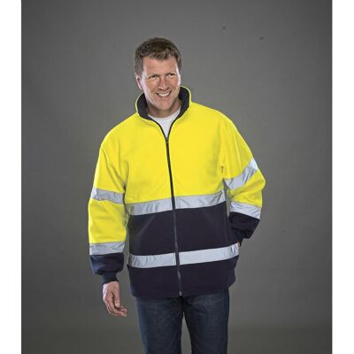 Yoko Yk10b Jakker Hi-Vis Yellow / Navy M Yoko Yk10b Jakker Hi-Vis Yellow / Navy M
