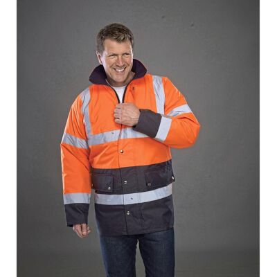Yoko Yk302 Jakker Hi-Vis Yellow / Navy L Yoko Yk302 Jakker Hi-Vis Yellow / Navy L
