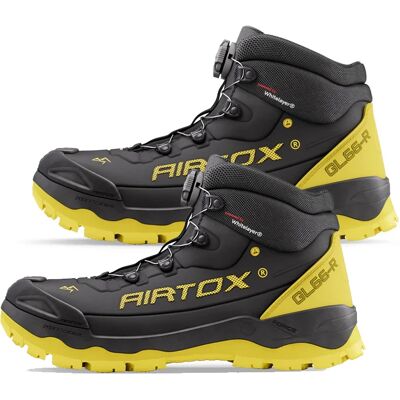 Airtox Gl66-R Sikkerhedsstøvle G-Force Pull On M/elastik Med Esd-Gul-45 Airtox Gl66-R Sikkerhedsstøvle G-Force Pull On M/elastik Med Esd-Gul-45