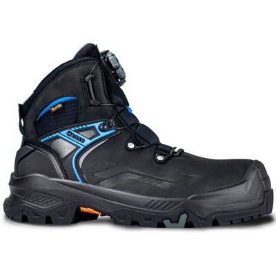 Base B1605 T-Robust Sikkerhedsstøvlet Med Boa-Lukning-Blå-37 Base B1605 T-Robust Sikkerhedsstøvlet Med Boa-Lukning-Blå-37