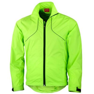 Spiro S185X Neon Lime Letvægts trail- og løbejakke Spiro S185X Neon Lime Letvægts trail- og løbejakke